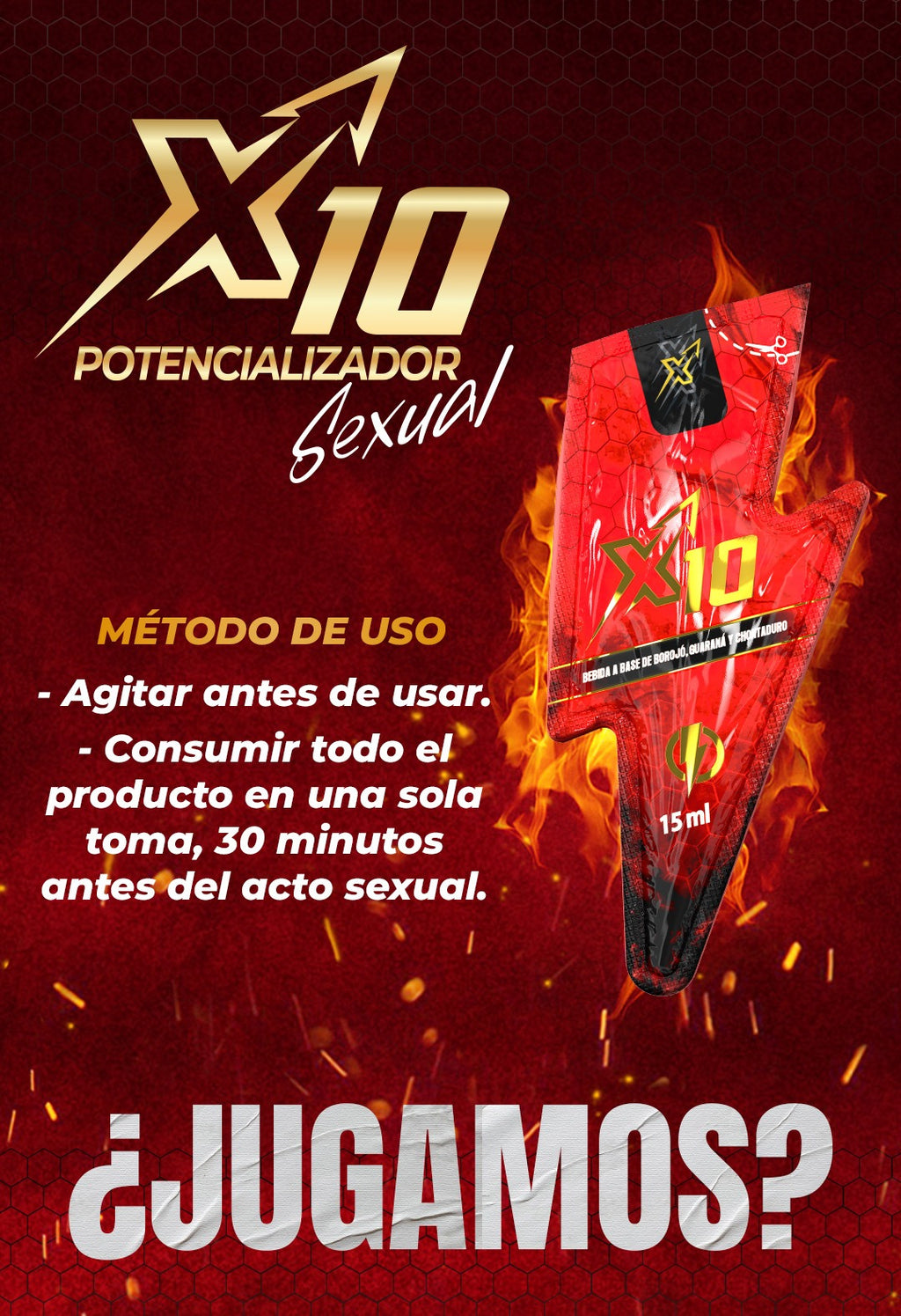 X10 Potenciador (7 sachets)