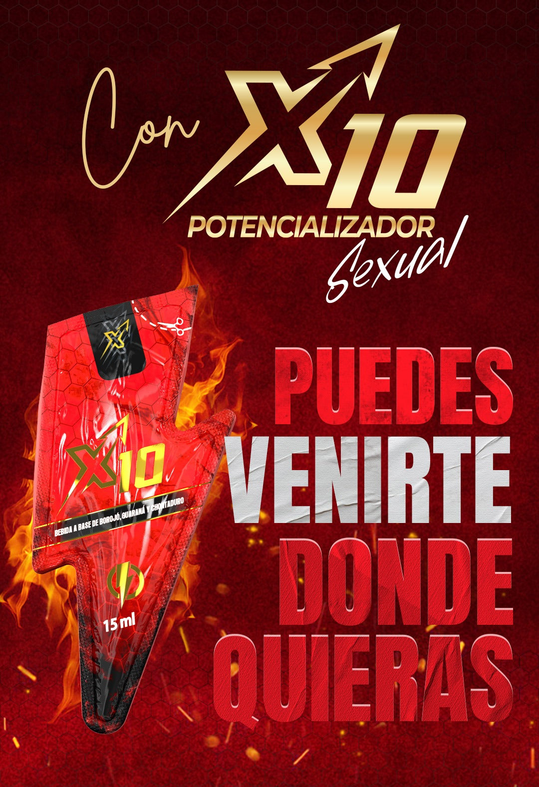 X10 Potenciador (7 sachets)
